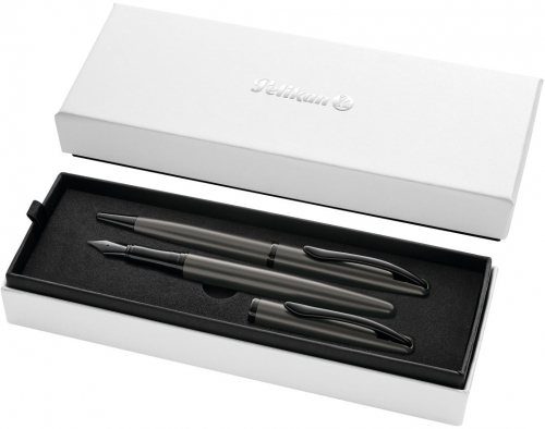 Set Jazz Noble Elegance Stone, pix + stilou, 1 patron cerneala, in cutie pentru cadou, Pelikan
